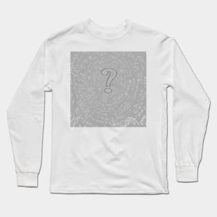 maths is difficult Long Sleeve T-Shirt